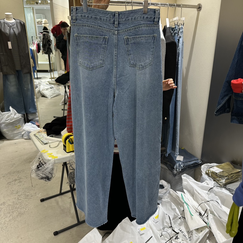 REFLAT東大門㊣實拍女士新品時尚人氣推薦真品25秋冬牛仔褲REFLAT牛仔褲