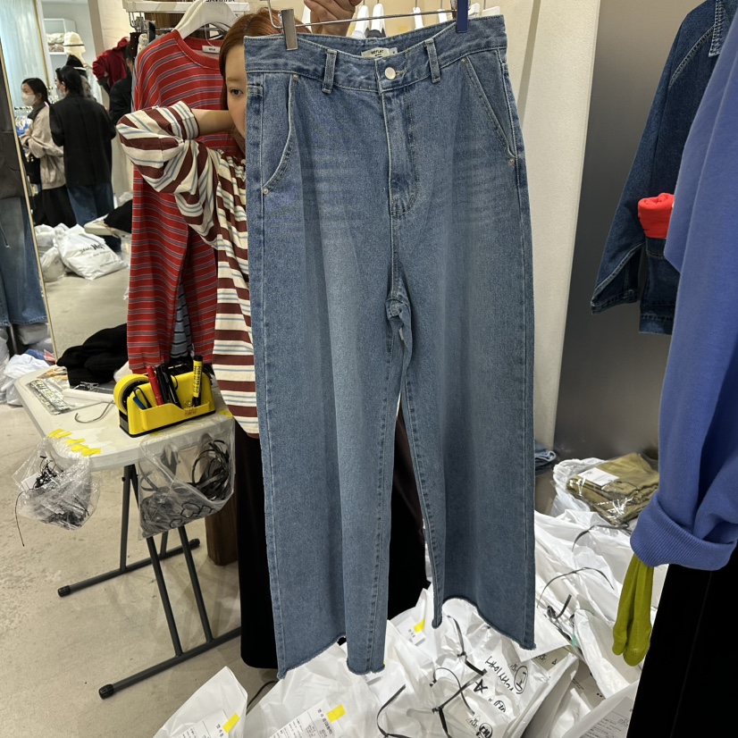REFLAT東大門㊣實拍女士新品時尚人氣推薦真品25秋冬牛仔褲REFLAT牛仔褲