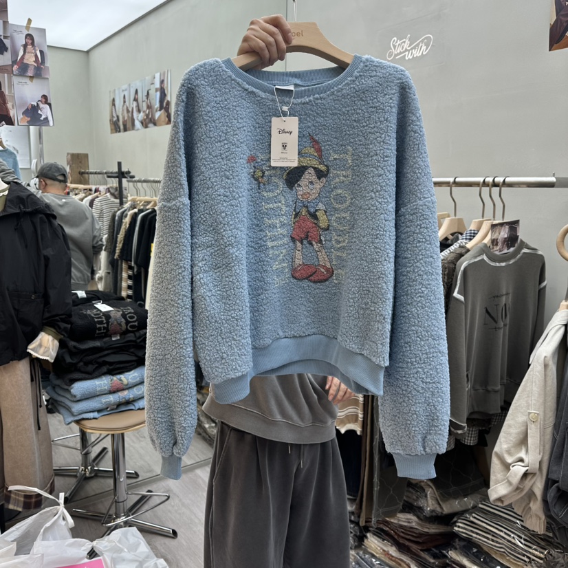 STICK WITH東大門㊣代購女裝新款真品人氣時尚推薦職業衛衣STICK WITH衛衣