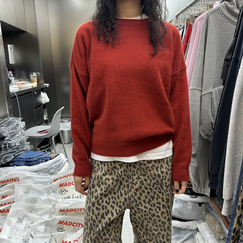 MADCITY韓國直郵㊣女裝新款時尚25秋冬熱賣人氣職業休閑毛衣MADCITY毛衣