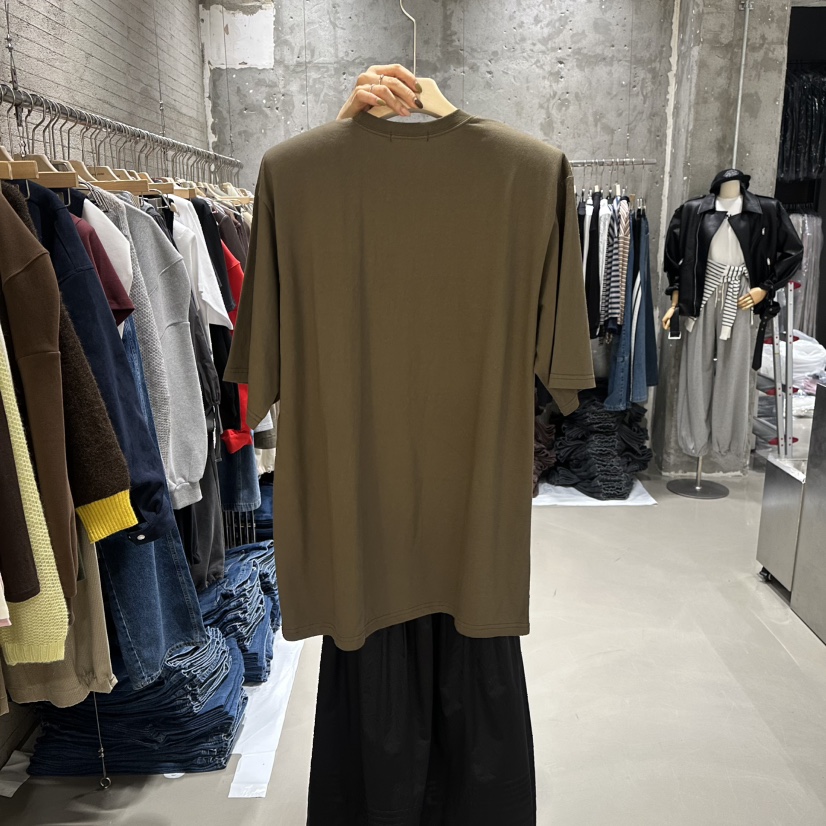 JUNI韓國代購㊣女裝新品真品休閑推薦25秋冬時尚熱賣職業T恤my juniT恤