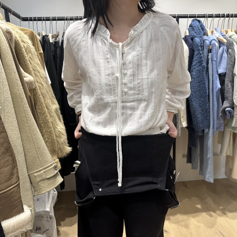 OVERTAKE東大門㊣實拍女裝新款熱賣休閑推薦時尚襯衫蕾絲衫OVERTAKE襯衫/蕾絲衫