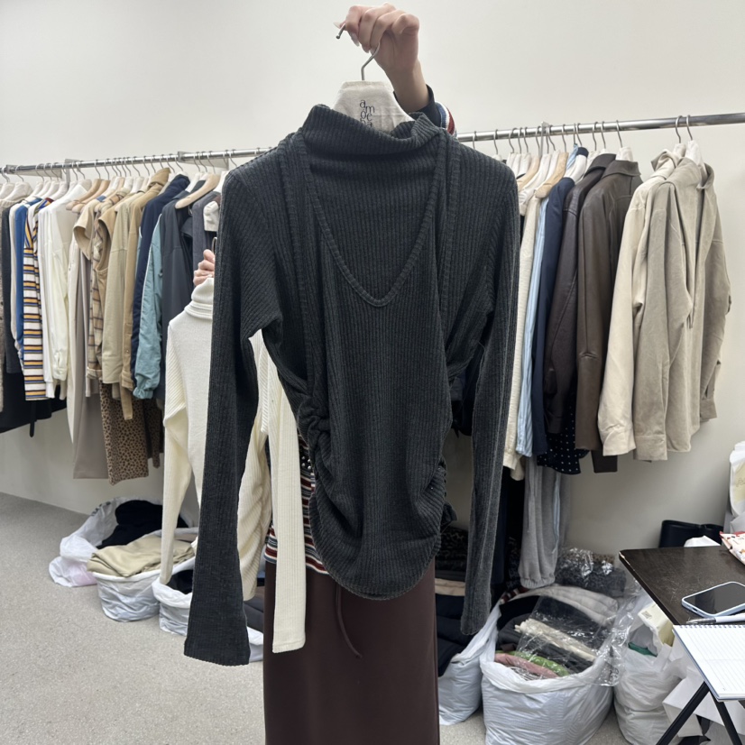AMOEBA韓國代購㊣女士新品職業25秋冬時尚人氣熱賣套裝兩件套AMOEBA套裝圖色3