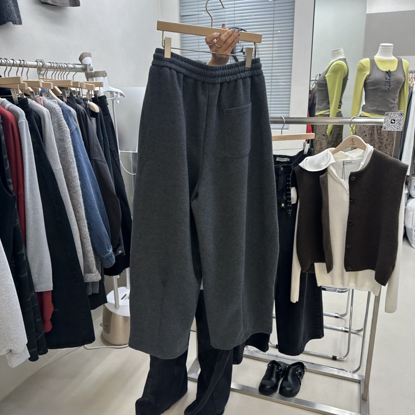 ASCEND韓國直郵㊣女裝新款時尚推薦休閑25秋冬熱賣真品休閑褲ASCEND休閑褲