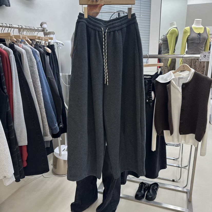 ASCEND韓國直郵㊣女裝新款時尚推薦休閑25秋冬熱賣真品休閑褲ASCEND休閑褲圖色2