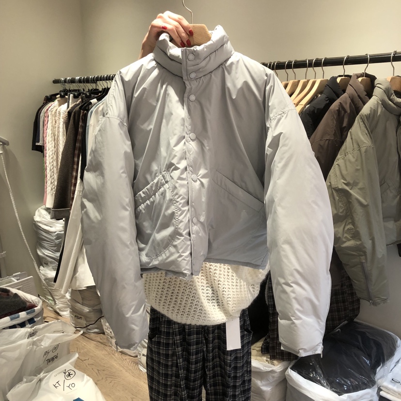 ORMORE東大門㊣代購女士新款休閑時尚25秋冬短款羽絨服填充鴨絨ORMORE短款羽絨服