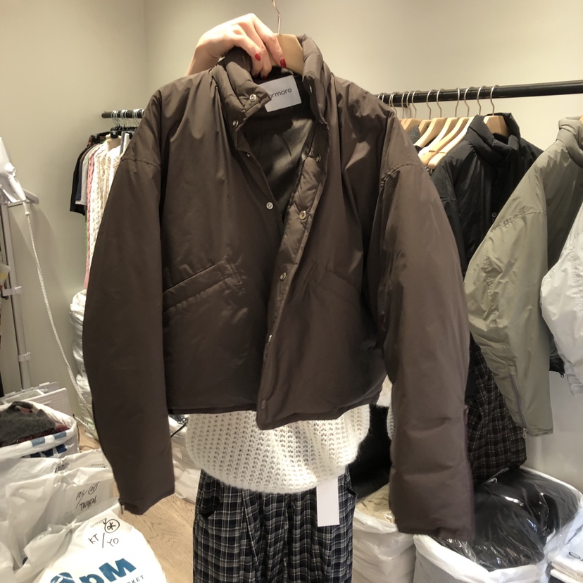 ORMORE東大門㊣代購女士新款休閑時尚25秋冬短款羽絨服填充鴨絨ORMORE短款羽絨服圖色3