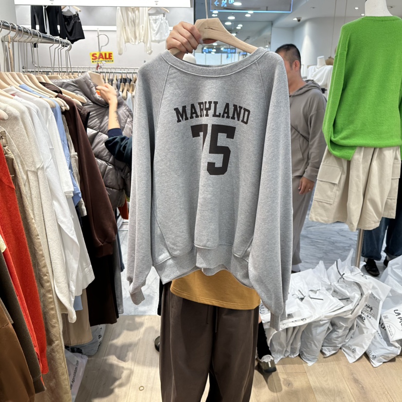 REVE-L東大門㊣代購女裝新品職業真品休閑人氣25秋冬時尚衛衣REVE-L衛衣