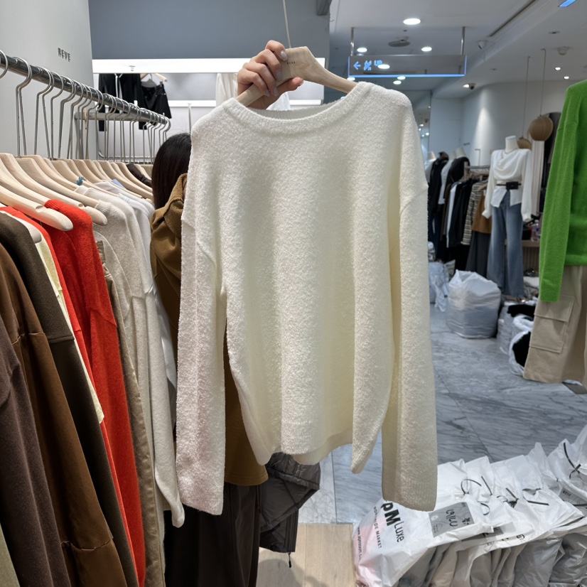 REVE-L東大門㊣實拍女裝新品熱賣25秋冬時尚人氣真品針織衫REVE-L針織衫