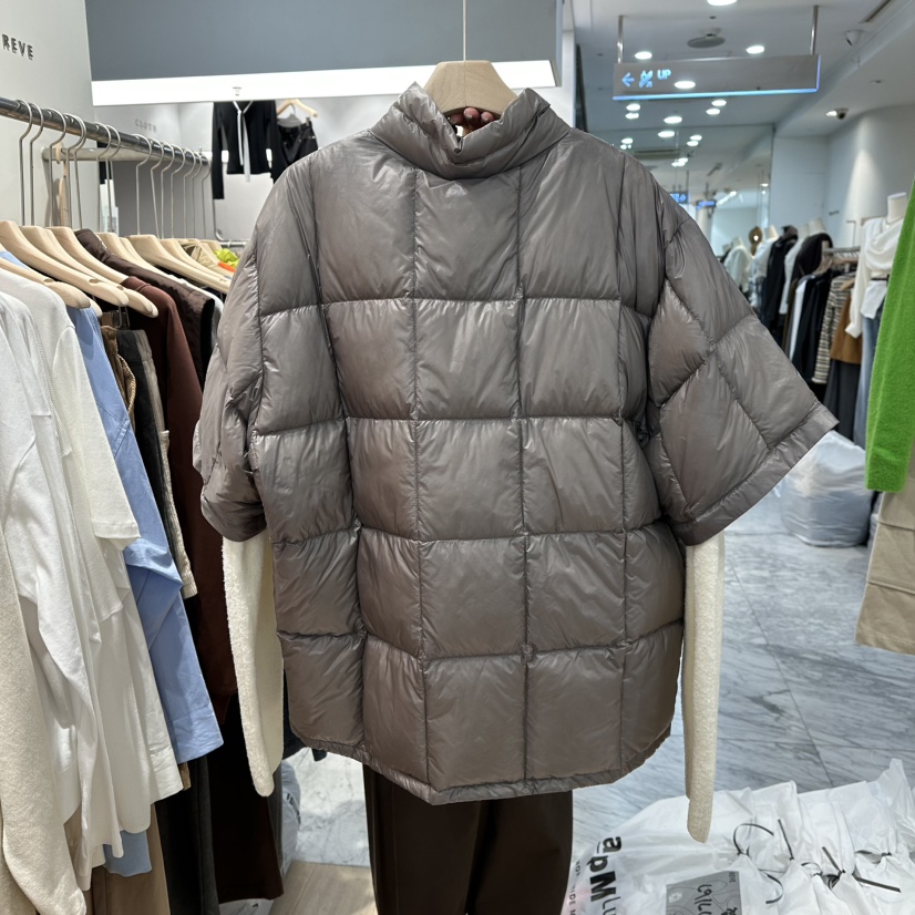 REVE-L東大門㊣直郵女士新款時尚短款羽絨服羽絨袖子可拆卸REVE-L短款羽絨服