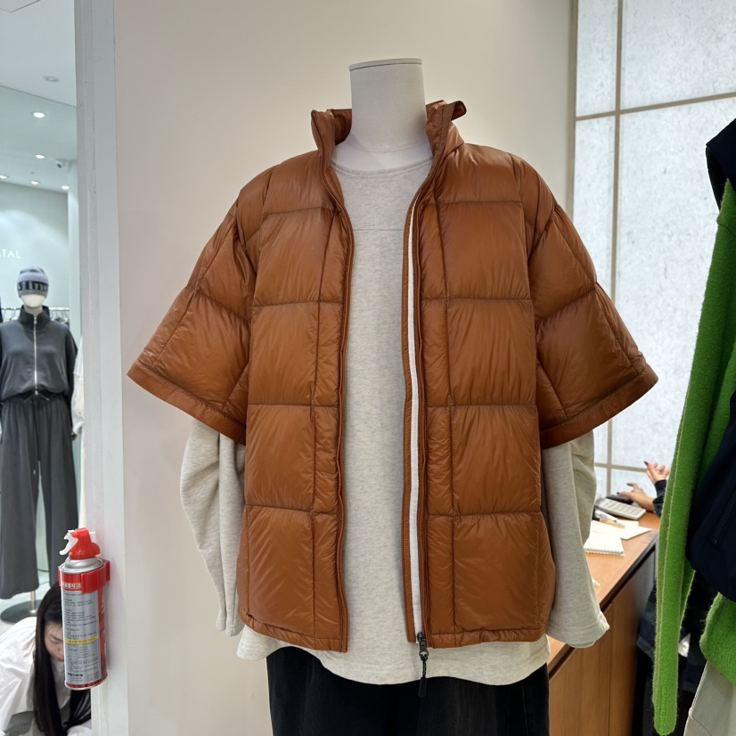 REVE-L東大門㊣直郵女士新款時尚短款羽絨服羽絨袖子可拆卸REVE-L短款羽絨服