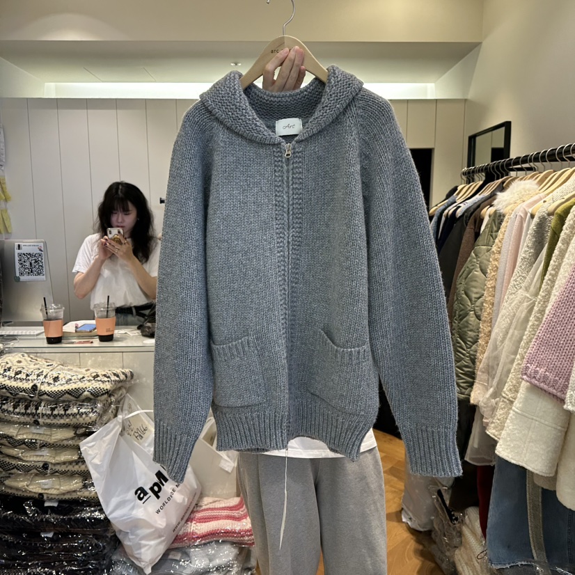 ARC韓國代購㊣女士新款職業休閑熱賣時尚25秋冬真品推薦針織衫ARC EN CIEL針織衫圖色2