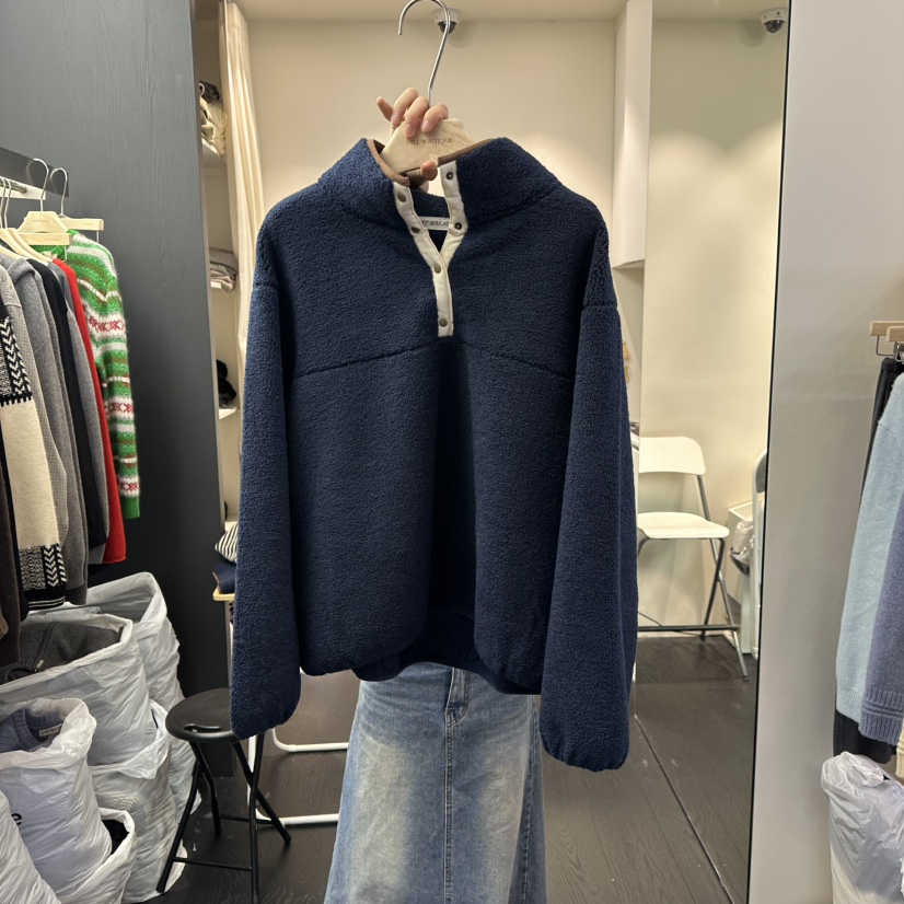 SALT BREAD韓國代購㊣女士新品休閑熱賣推薦人氣25秋冬衛衣SALT BREAD衛衣圖色2