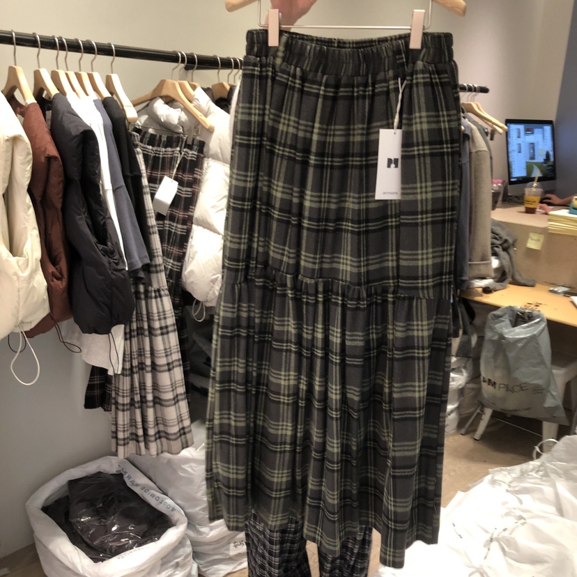 ORMORE東大門㊣直郵女士新品真品休閑人氣職業半身裙中短裙ORMORE半身裙/中短裙圖色2