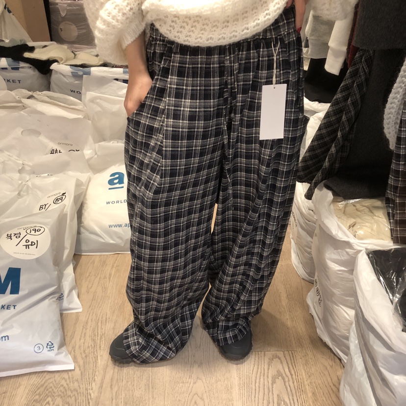 ORMORE東大門㊣實拍女士新品休閑職業熱賣推薦25秋冬休閑褲ORMORE休閑褲