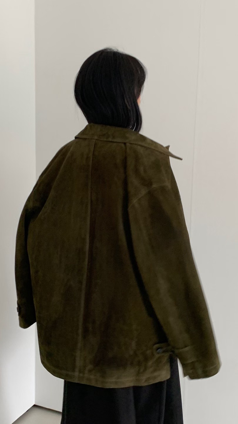 FLAT WHITE韓國直郵㊣女士新品25秋冬職業人氣推薦真品夾克FLAT WHITE夾克