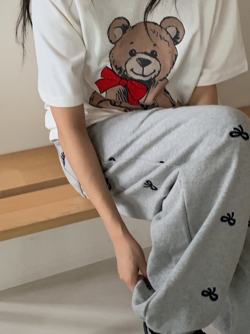 CAMEL-P韓國直郵㊣女裝新品25秋冬休閑褲Came_l 家休閑褲