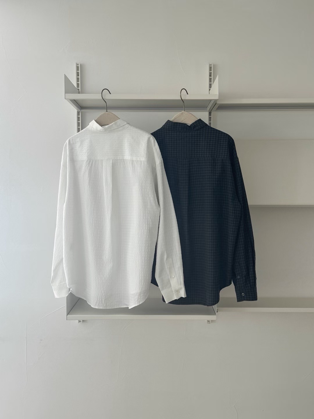 FLAT WHITE韓國直郵㊣女士新品真品職業休閑25秋冬襯衫蕾絲衫FLAT WHITE襯衫/蕾絲衫