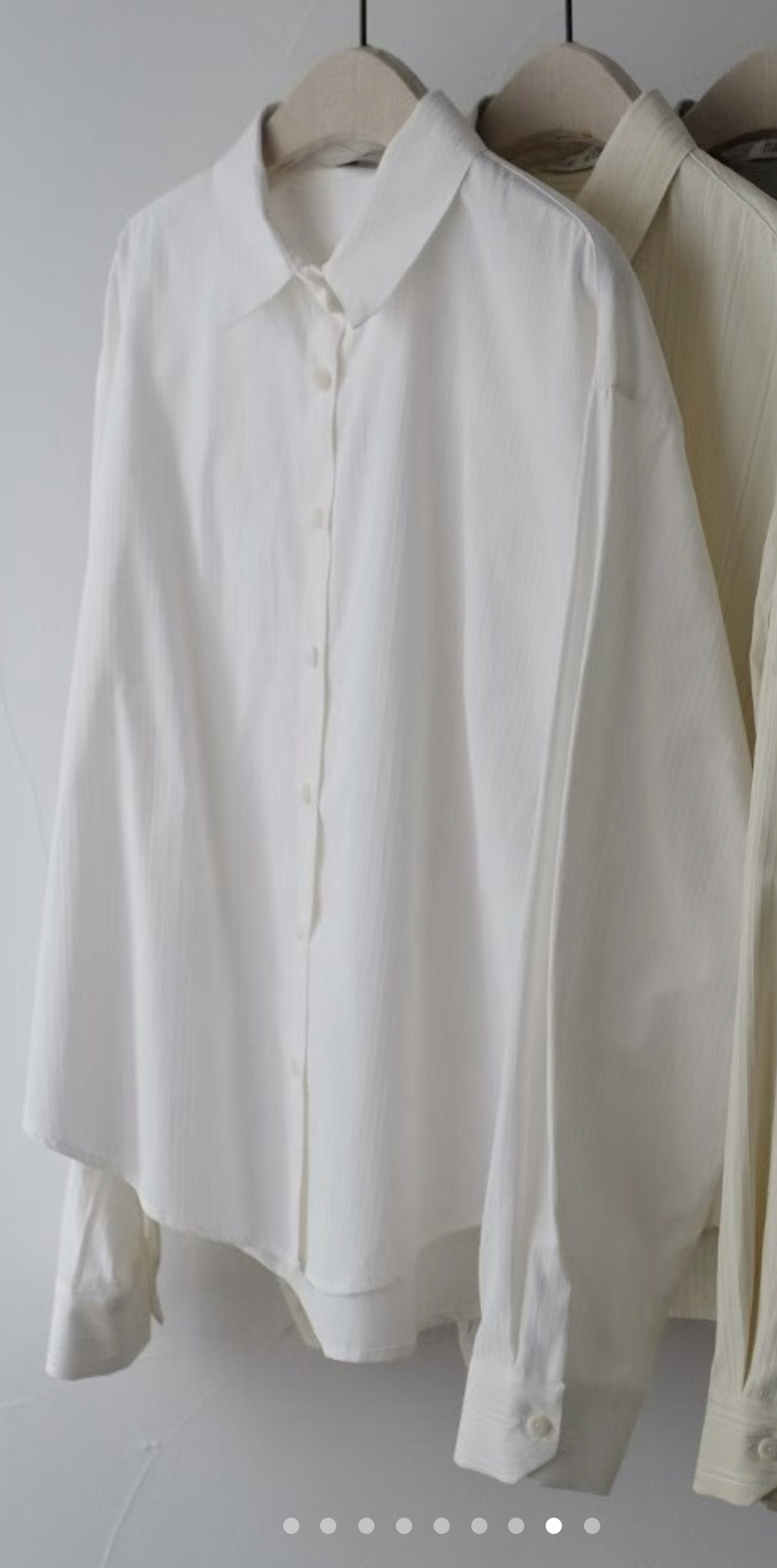 FLAT WHITE韓國直郵㊣女士新品真品職業休閑人氣襯衫蕾絲衫FLAT WHITE襯衫/蕾絲衫