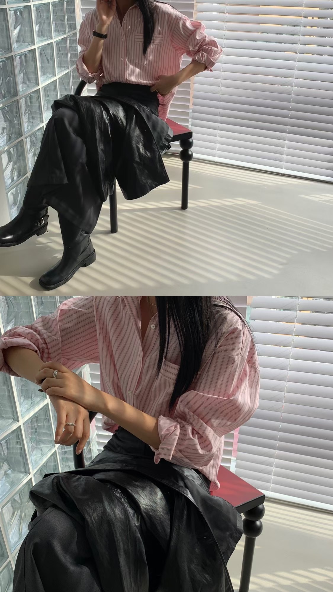 FLAT WHITE韓國代購㊣女士新品推薦熱賣職業25秋冬襯衫蕾絲衫FLAT WHITE襯衫/蕾絲衫