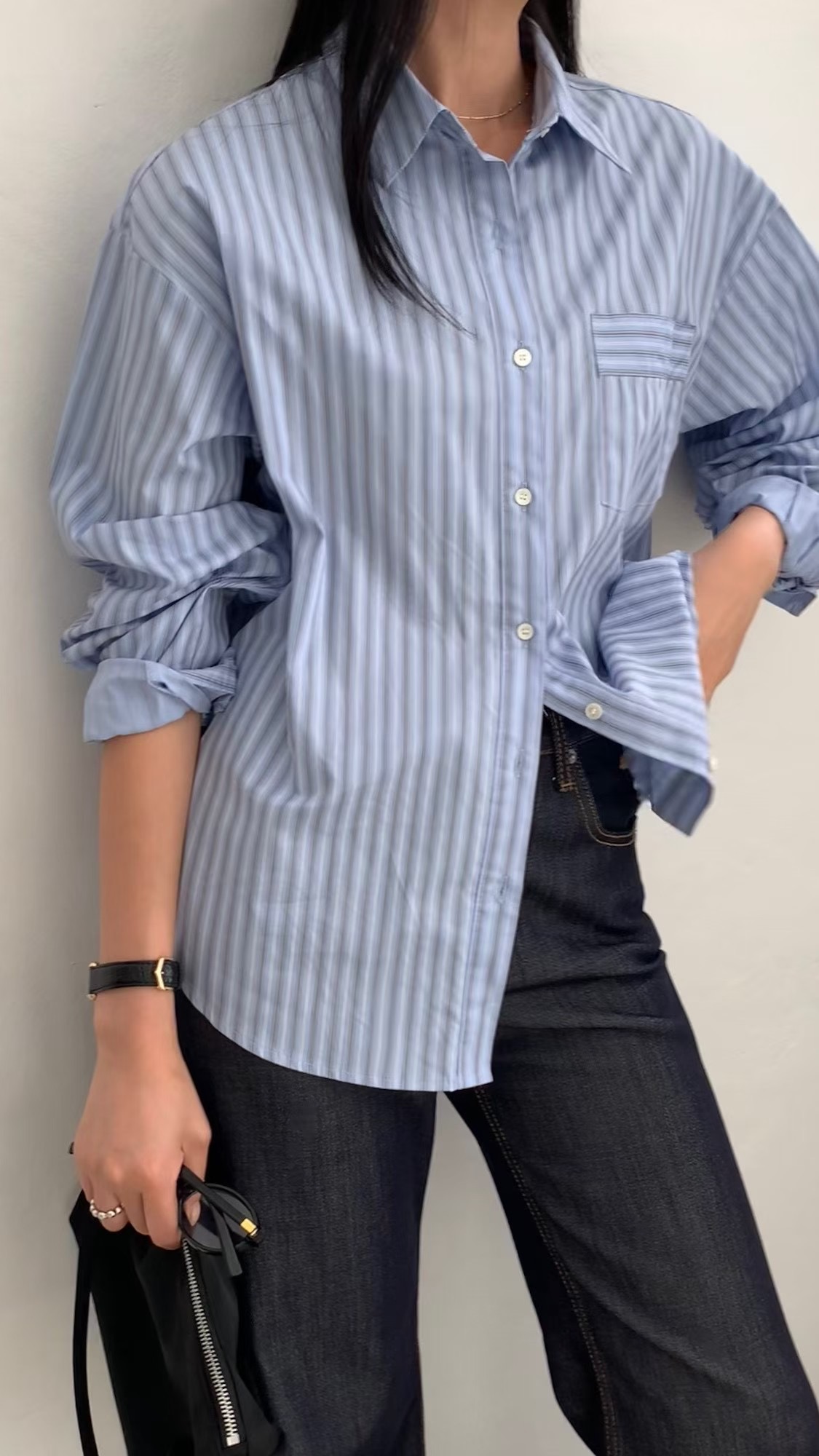 FLAT WHITE韓國代購㊣女士新品推薦熱賣職業25秋冬襯衫蕾絲衫FLAT WHITE襯衫/蕾絲衫