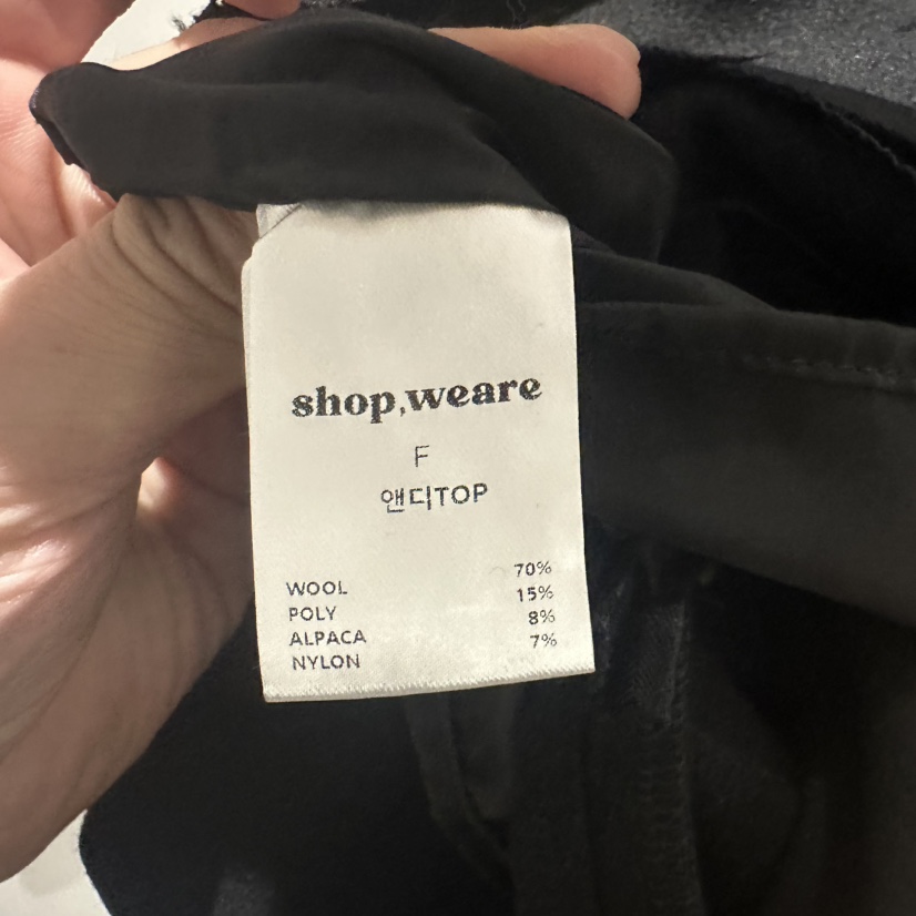 WE ARE/WELOVER東大門㊣實拍女士新品真品職業25秋冬吊帶背心SHOP_WE ARE吊帶/背心