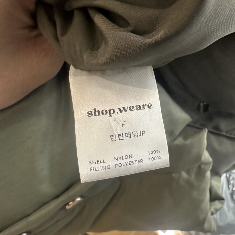 WE ARE/WELOVER東大門㊣實拍女士新款推薦25秋冬夾克填充SHOP_WE ARE夾克