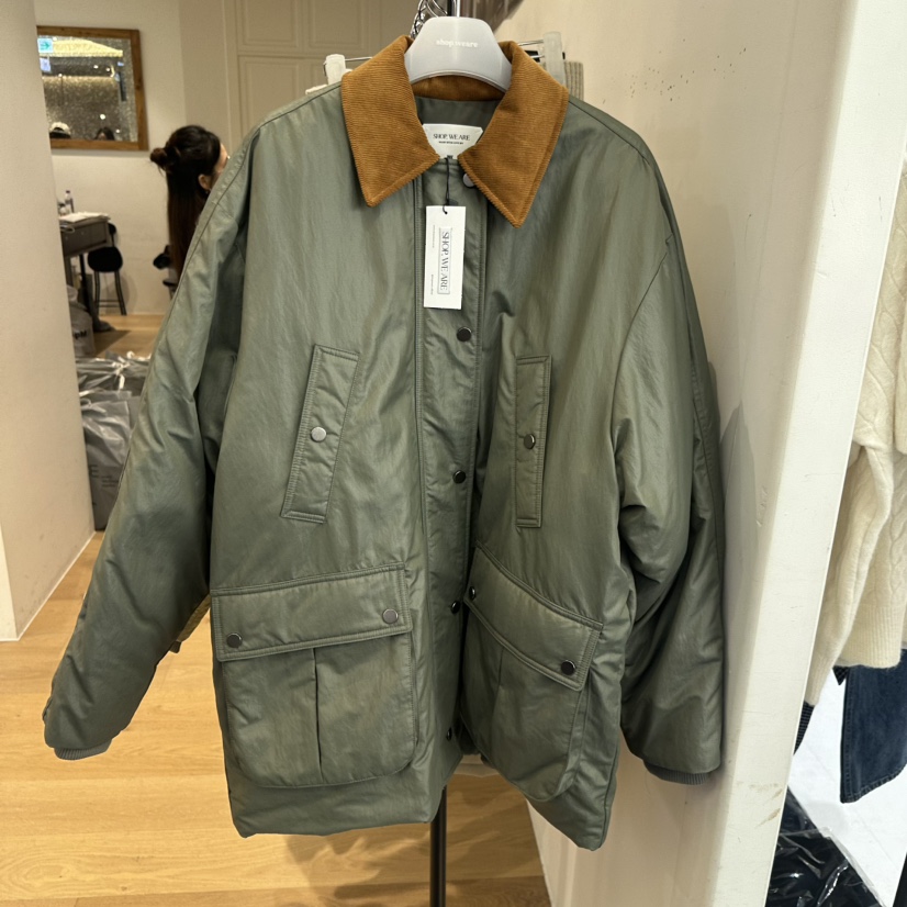 WE ARE/WELOVER東大門㊣實拍女士新款推薦25秋冬夾克填充SHOP_WE ARE夾克