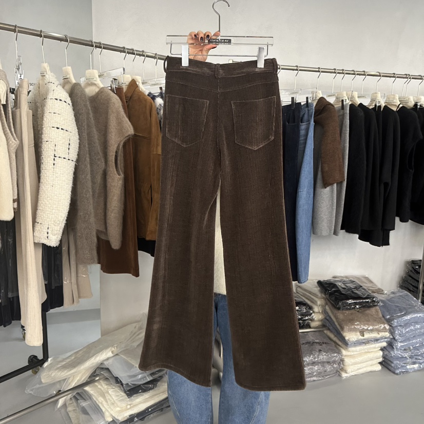 DOUBLE STANDARD/LE SMOKING/MAISONSTAFF東大門㊣代購女士新品推薦休閑褲MAISONSTAFF休閑褲