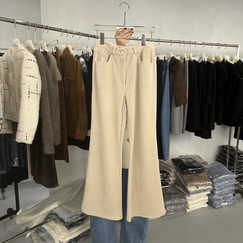 DOUBLE STANDARD/LE SMOKING/MAISONSTAFF東大門㊣代購女士新品推薦休閑褲MAISONSTAFF休閑褲圖色3