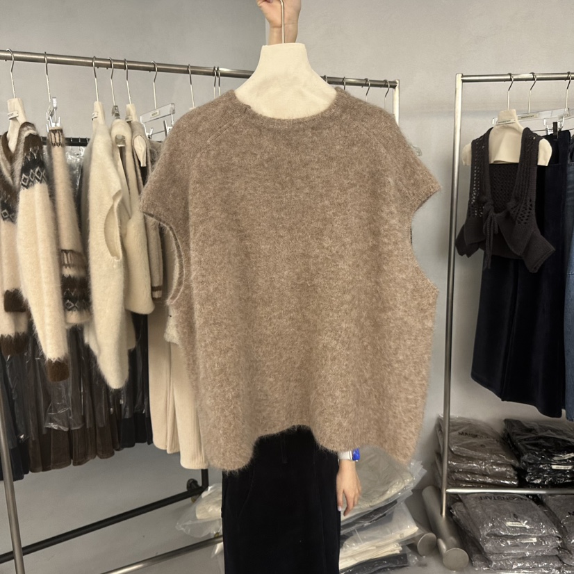 DOUBLE STANDARD/LE SMOKING/MAISONSTAFF東大門㊣代購女裝新品真品吊帶背心不含項鏈羊駝MAISONSTAFF吊帶/背心