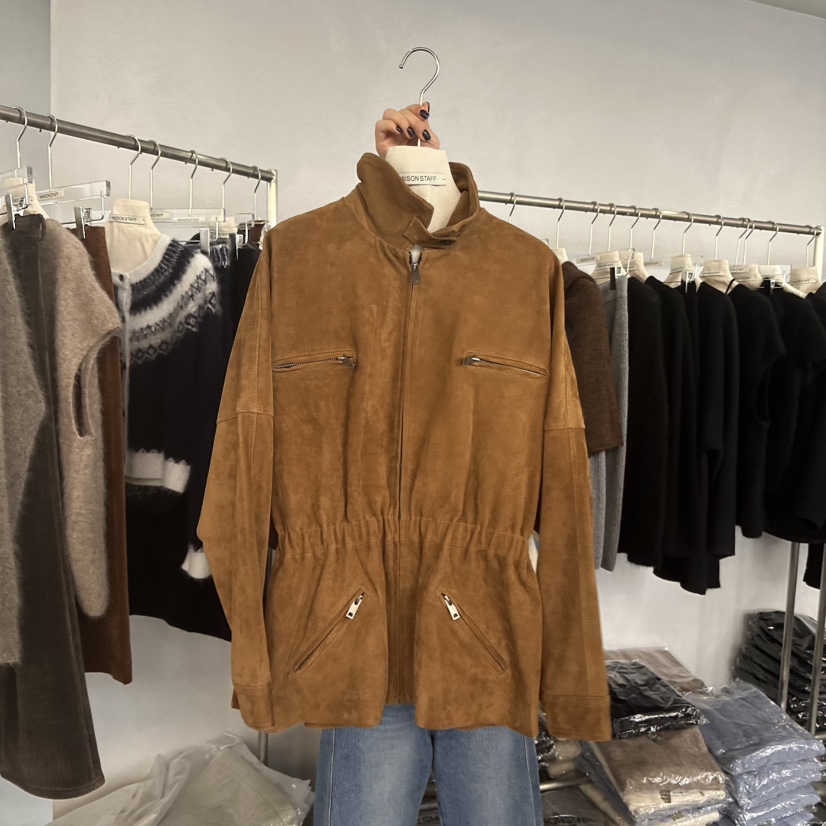 DOUBLE STANDARD/LE SMOKING/MAISONSTAFF韓國代購㊣女士新品真品夾克MAISONSTAFF夾克