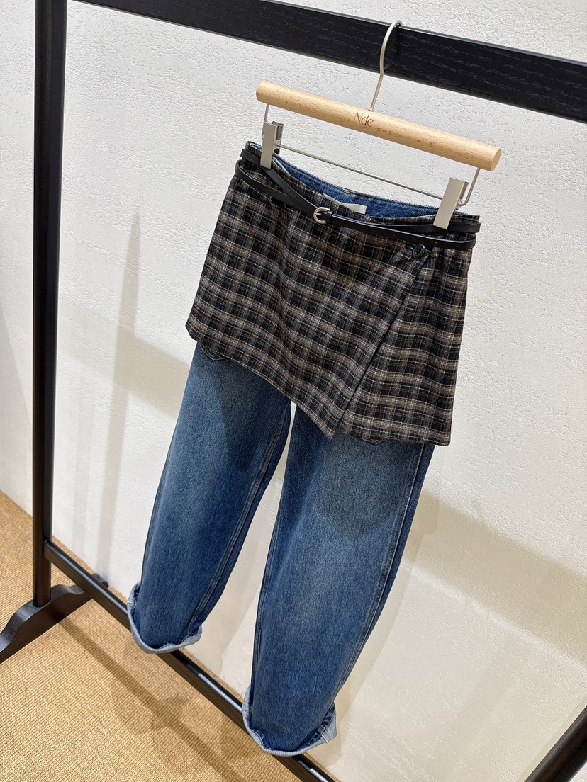 NDE東大門㊣實拍女士新品休閑時尚熱賣職業推薦短裙不含腰帶NDE短裙