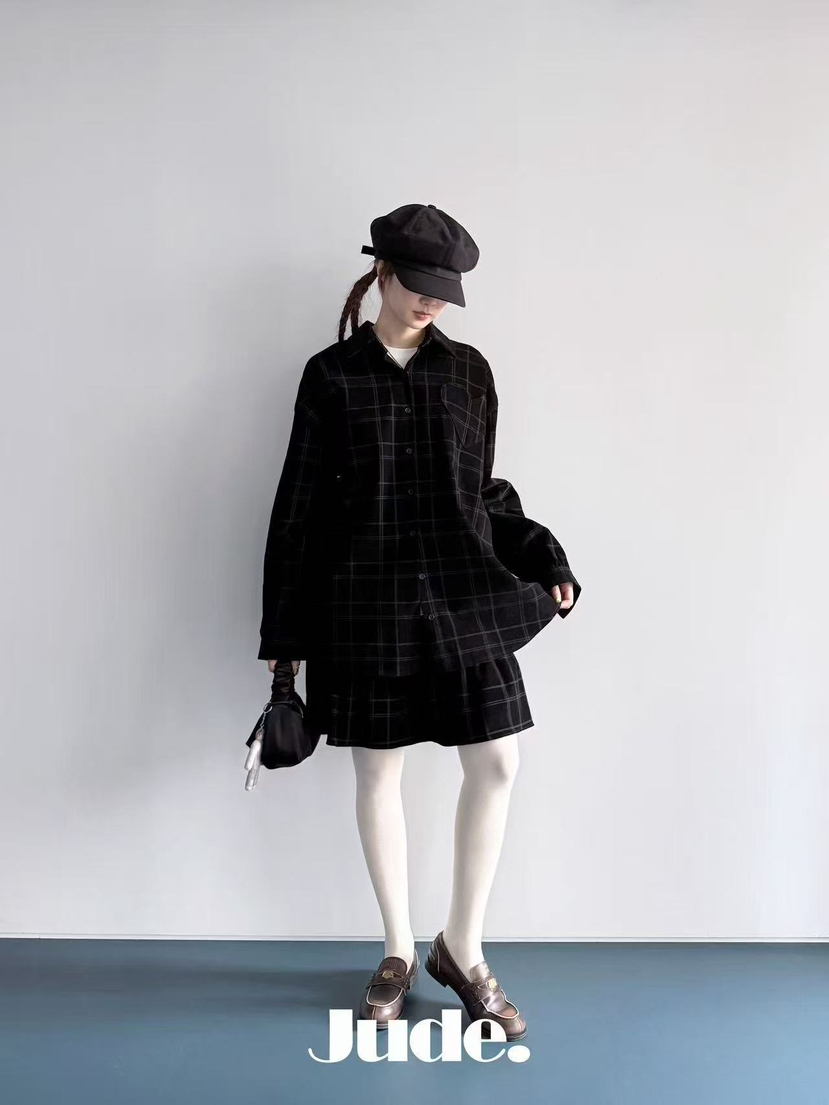 HEYJUDE東大門㊣代購女裝新品時尚真品人氣25秋冬休閑職業裙褲HEYJUDE裙褲