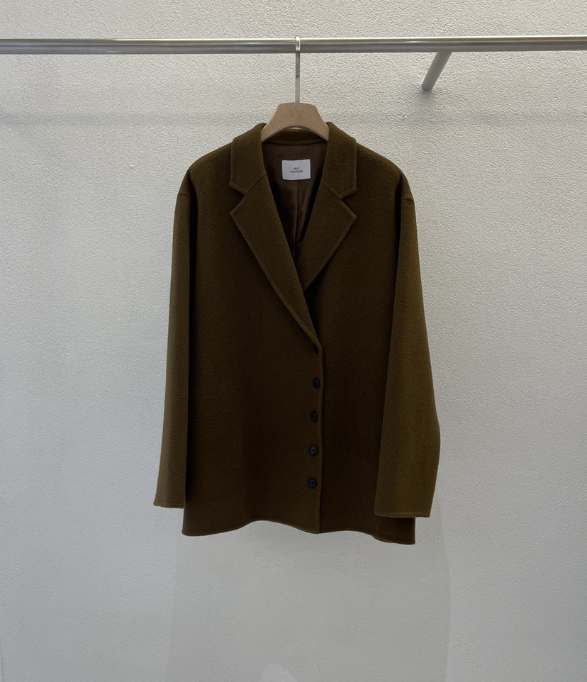 ABLERING韓國直郵㊣女裝新款時尚25秋冬職業推薦人氣夾克手工ABLE STANDARD/ABLERING夾克圖色2