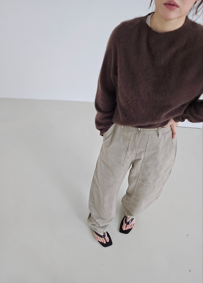 J SHOP東大門㊣代購女裝新品時尚人氣熱賣推薦職業休閑褲棉質J_SHOP休閑褲