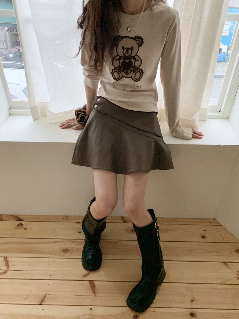 MORE THAN-P東大門㊣直郵女士新款推薦熱賣真品短裙含腰帶MORE THAN短裙