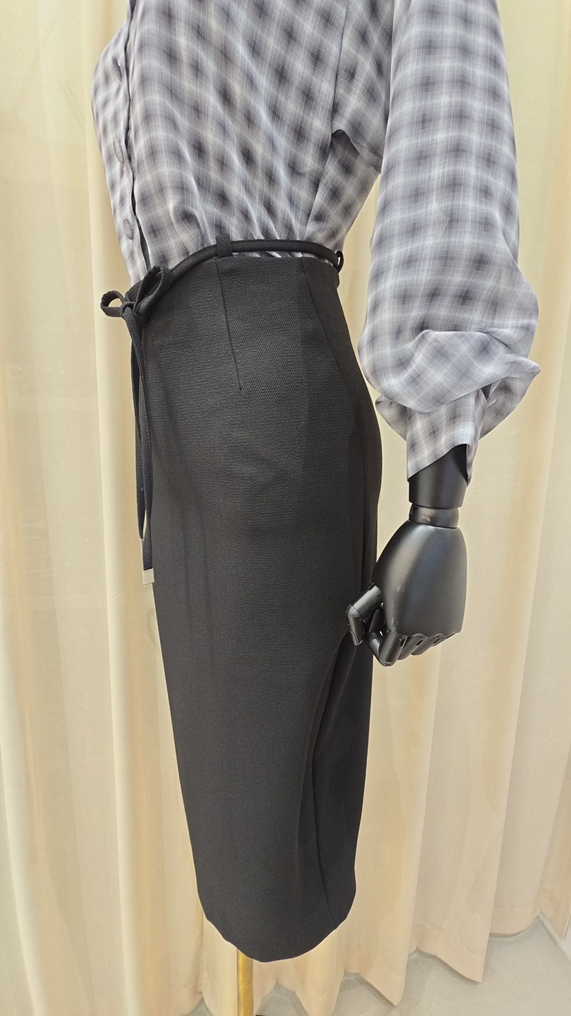 LOTTIMO韓國代購㊣女士新品時尚25秋冬人氣休閑職業熱賣長裙LOTTIMO長裙