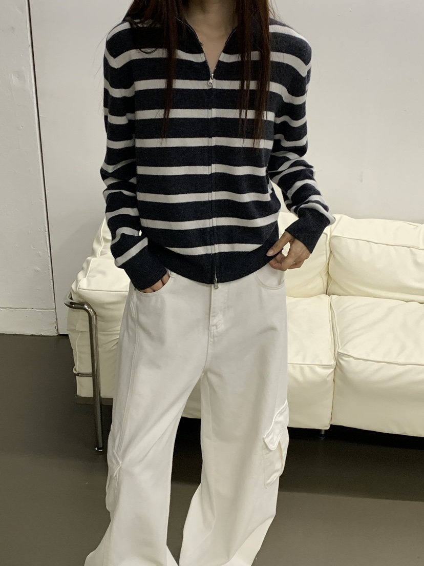 RIVER RAIN韓國直郵㊣女士新款時尚人氣職業休閑針織衫高領RIVER RAIN針織衫