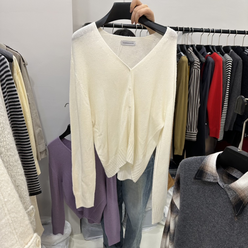 MUSHROOM EFFECT東大門㊣直郵女士新品推薦25秋冬時尚針織衫MUSHROOM EFFECT針織衫