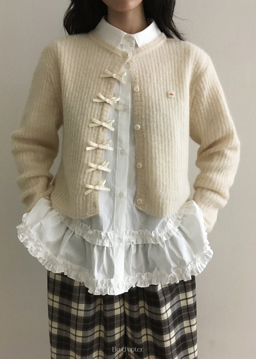 BY CHAPTER東大門㊣直郵女士新品時尚人氣休閑25秋冬襯衫蕾絲衫BY Chapter襯衫/蕾絲衫
