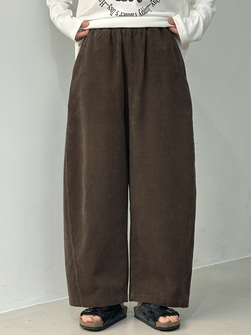 PEPPER-L韓國代購㊣女士新品25秋冬熱賣時尚推薦休閑褲加絨PEPPER休閑褲
