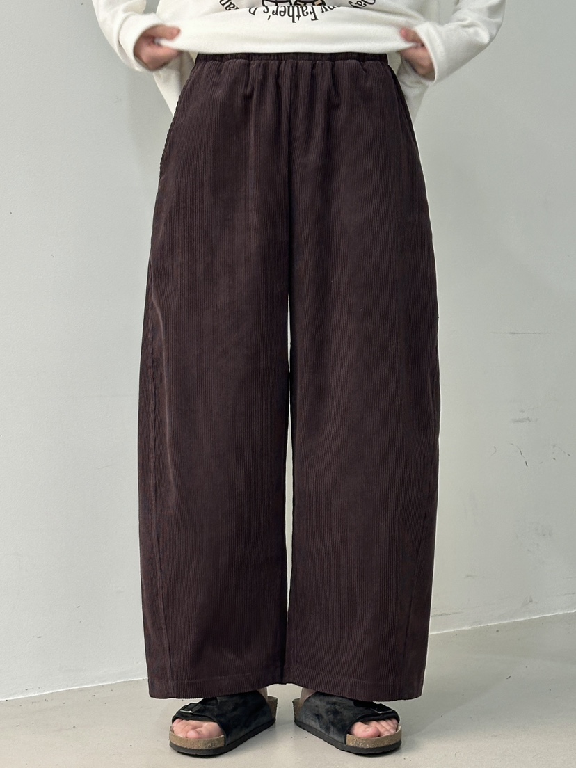 PEPPER-L韓國代購㊣女士新品25秋冬熱賣時尚推薦休閑褲加絨PEPPER休閑褲
