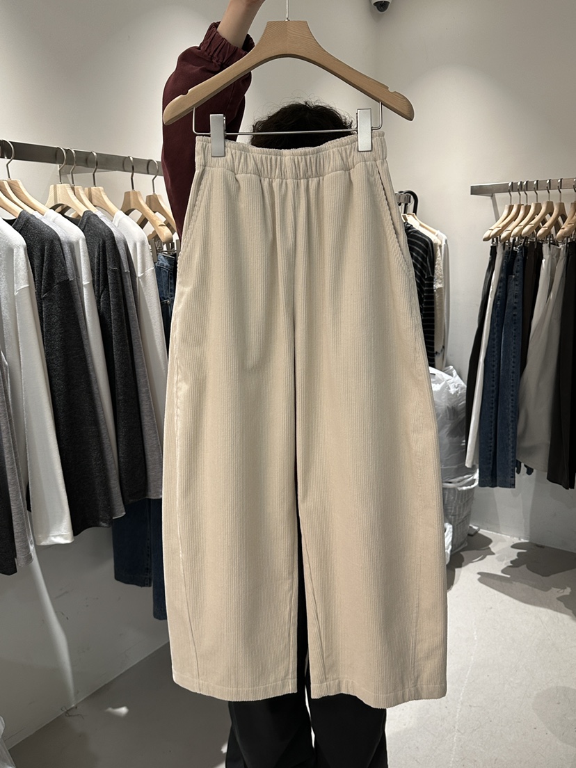 PEPPER-L韓國代購㊣女士新品25秋冬熱賣時尚推薦休閑褲加絨PEPPER休閑褲圖色3