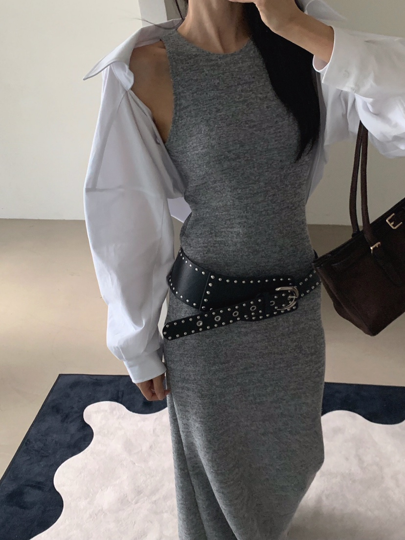 VERANDA東大門㊣代購女士新款真品25秋冬職業時尚熱賣連衣裙VERANDA連衣裙