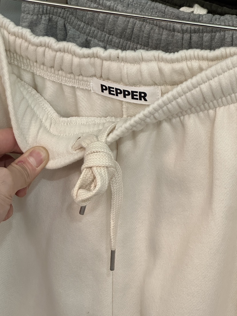 PEPPER-L韓國代購㊣女裝新品推薦真品25秋冬休閑休閑褲加絨PEPPER休閑褲