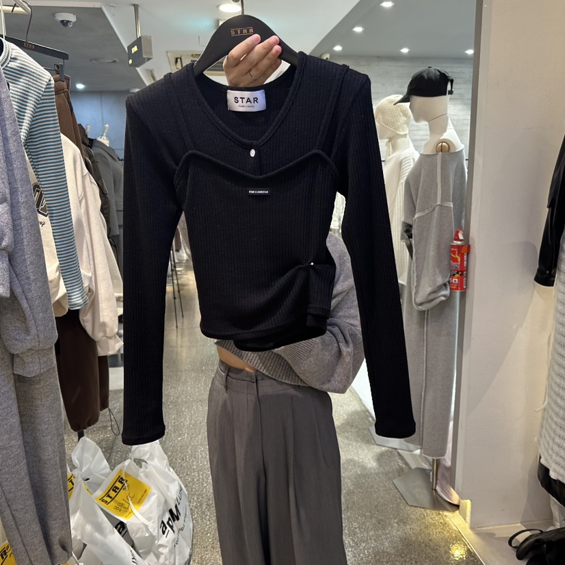 LONE STAR東大門㊣實拍女士新款職業時尚人氣推薦套裝兩件套LONE STAR套裝圖色4