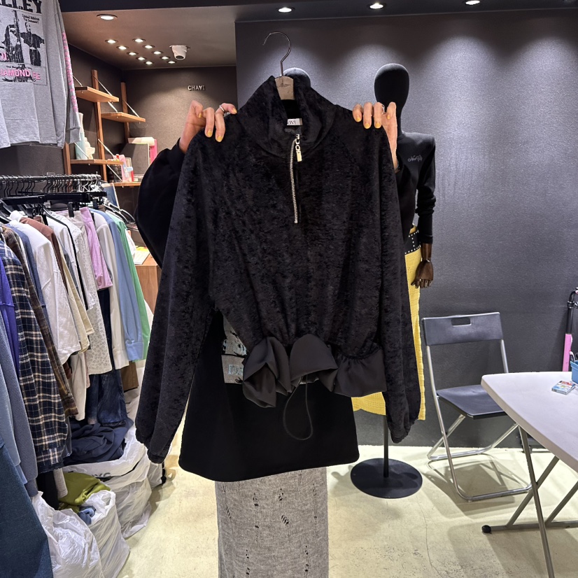 CHAVI東大門㊣直郵女裝新款職業熱賣時尚休閑人氣25秋冬夾克CHAVI夾克圖色2