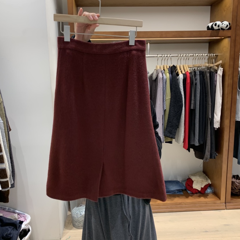 THE CAMEL東大門㊣代購女士新品25秋冬半身裙中短裙the came_l 家半身裙/中短裙
