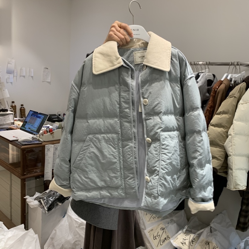 VENIR-a韓國直郵㊣女士新品推薦職業真品人氣時尚短款羽絨服VENIR-a短款羽絨服圖色3